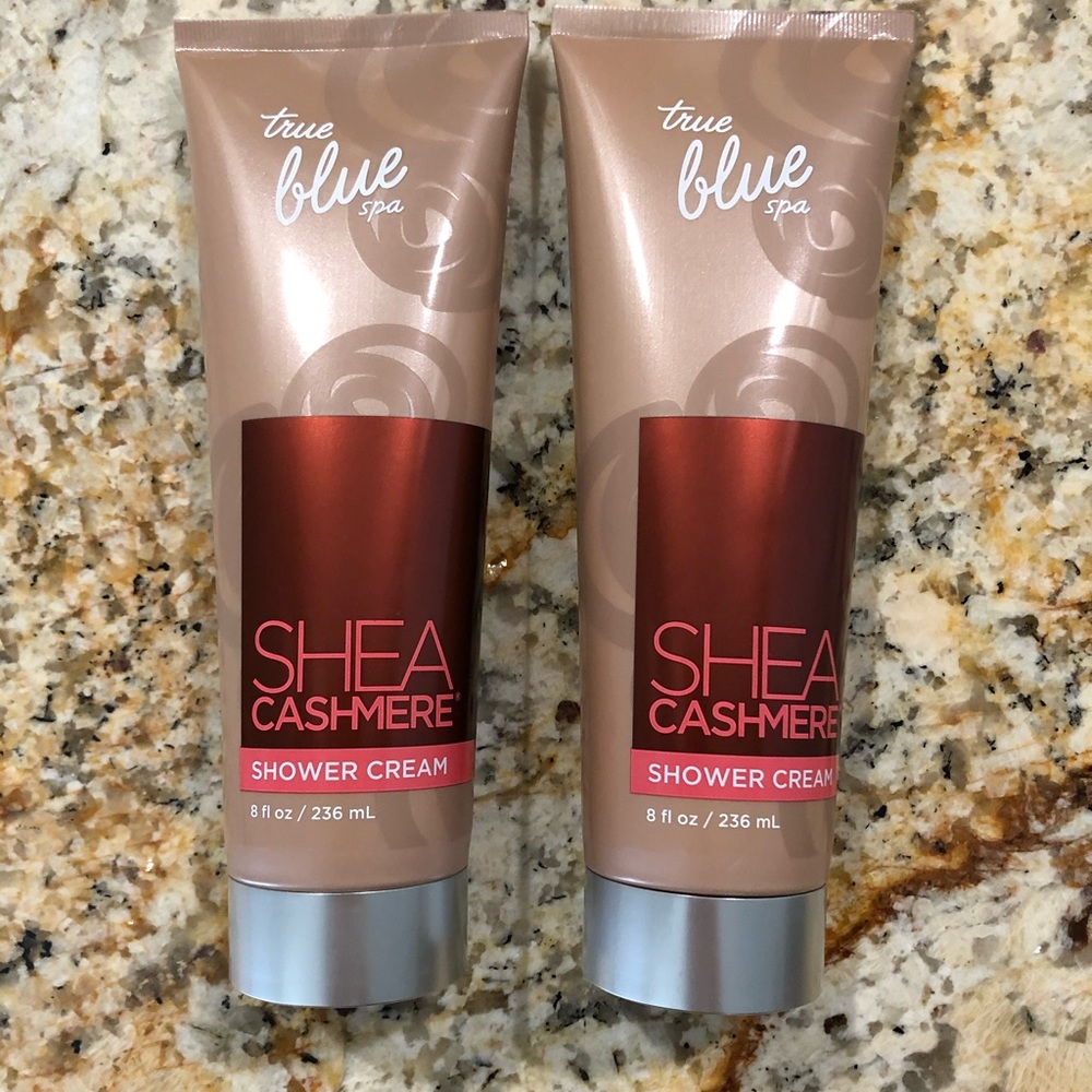 Bath & Body works True Blue Spa Shea Cashmere